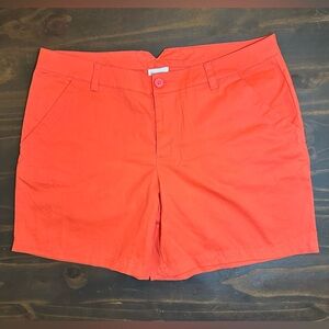Columbia Women's Vibrant Orange Shorts